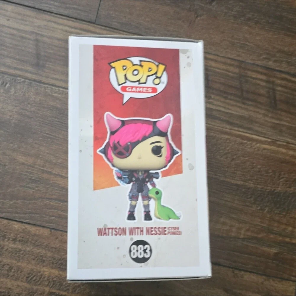 Funko Pop! Games Apex Legends Wattson w/ Nessie Cyber Punked #883 Exclusive